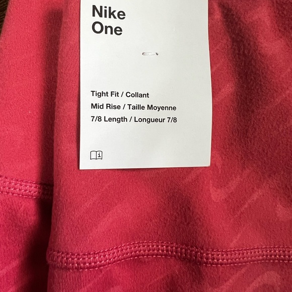 BNWT Nike One 7/8 tight/legging XXL💗 - Picture 2 of 5